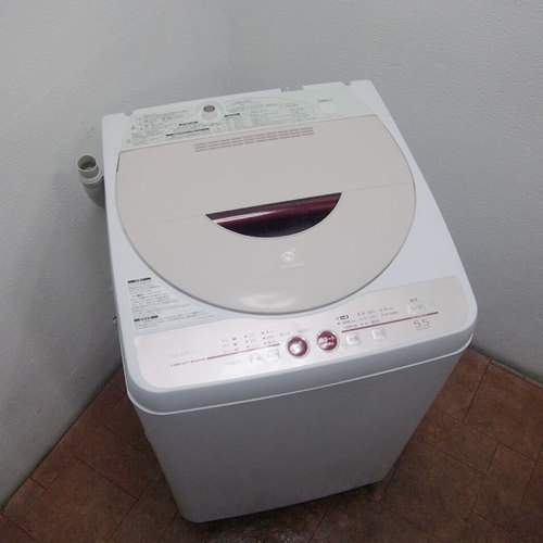 省水量タイプ Agイオン 5.5kg 洗濯機 BS84