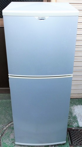 ☆シャープ SHARP SJ-KG14N 140L 2ドア冷凍冷蔵庫◆ハニカム抗菌脱臭