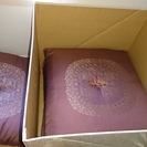 御座布団　５枚組　箱アリ 未使用
