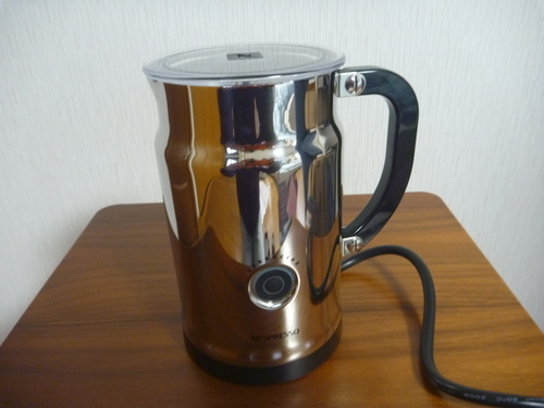 値下げしました ネスプレッソエアロチーノ ミルク加熱泡立て器 品番3192 ぱくちー 草津のキッチン家電の中古あげます 譲ります ジモティーで不用品の処分