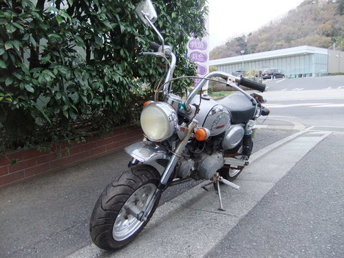 ホンダ　中華モンキー不動車　　カスタムパーツ多数　レストア用　書類有り