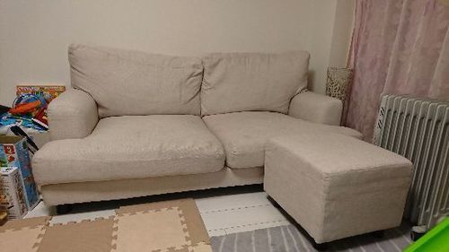 最終値下げ！ソファ(2.5人掛＋オットマン)