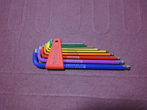 PB:212LH-10RB ボール付ロングレインボーレンチセット（未使用）