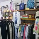 3連結、棚付き什器