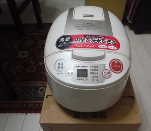 ┣¨早い者勝ち！ジャー炊飯器　美品完品