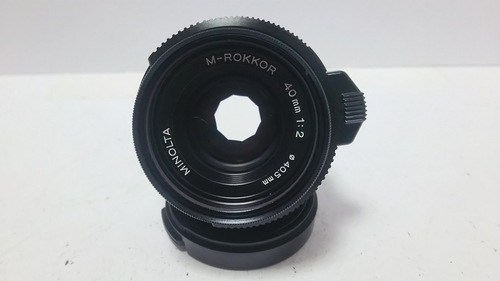 美品・整備済 ミノルタ MINOLTA CLE + M-ROKKOR 40ｍｍ F2 セット