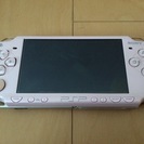 PSP本体(ピンク)＋ソフト３本