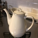 アンティーク陶器製コーヒーポット