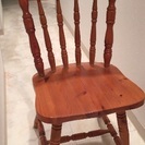 木製の椅子 １脚