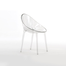 Kartell カルテル スタルク アクリル チェア 椅子 デザ...