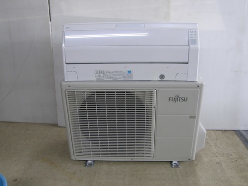 美品　2014年 FUJITSU 富士通 ルームエアコン AS-R28D-W 10畳用　プラズマイオン