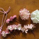 【4500円】春！桜のヘッドドレス（ウェディングやお着物に＊）