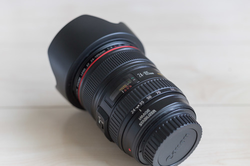 CANON EF24-105 F4L IS USM, Kenko PRO1Dw 77mm付き