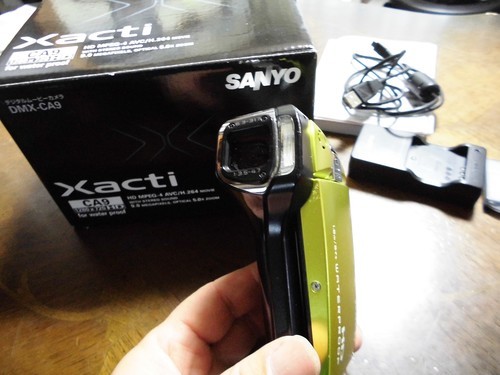 値下げ HDデジタルムービーカメラ SAMYO Xacti CA9 美品 | global