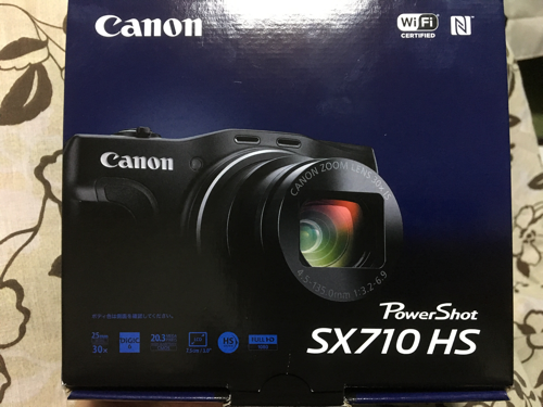 Canon PowerShot SX710 HS(元箱あり、その他付属品あり・最終値引き！！