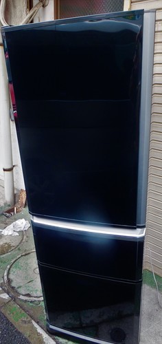☆\t三菱 MITSUBISHI MR-C37RL 370L 大容量3ドア冷蔵庫◆スタイリッシュで使い易い3Dハイブリットデザイン扉