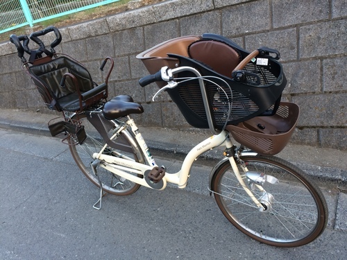 ［交渉中］ ● 子供乗せ自転車 ３人乗り ３段変速 ●
