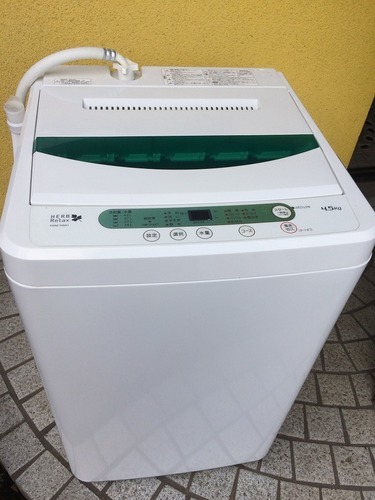 ヤマダ電機オリジナル 洗濯機 YWM-T45A1 2014年製 4.5kg