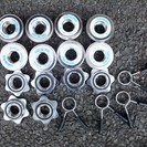 ☆	ファイティングロード&山善 FIGHTINGROAD&YAMAZEN バーベル&ダンベル&エアロベンチセット 123kg◆ジム代も浮いて自宅でトレーニング