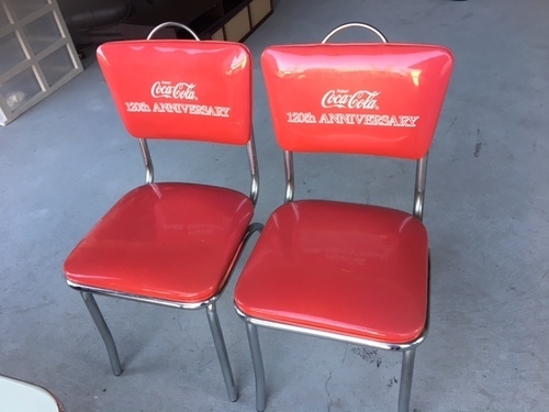 ○販売終了○コカ・コーラ 非売品 テーブル＆椅子セット 品