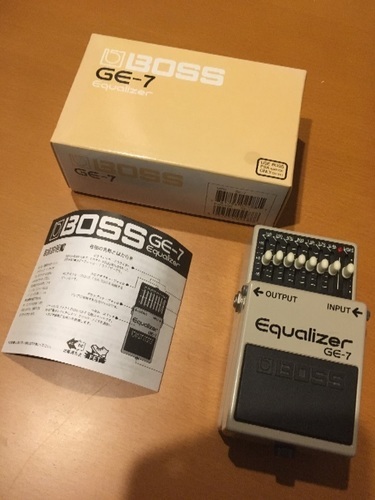 BOSS GE-7　イコライザー