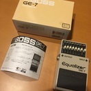 BOSS GE-7　イコライザー