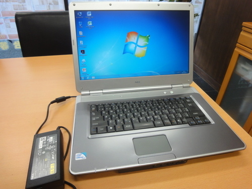 NEC ノートパソコン【Microsoft Office2010搭載】【Win7 搭載】/メモリー2GB/DVDドライブ/大画面15インチ/無線LAN搭載