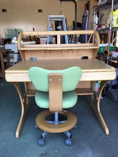 カリモク 勉強机 学習机セット(机、椅子、ワゴン)③ワゴンのみ