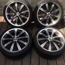 18インチ PCD100 ウィッシュ等に パフォーマンスホイール