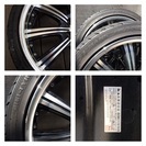 18インチ PCD100 ウィッシュ等に パフォーマンスホイール