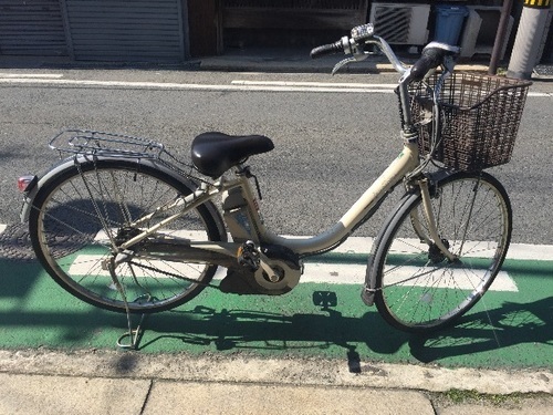 ブリヂストン 電動アシスト車 です