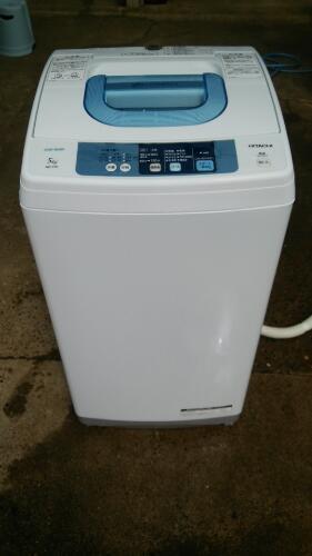 ジモティ限定お買得❗（保証付き）日立全自動洗濯機2015年製品5リットル（美品）