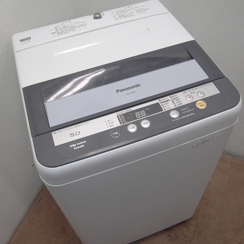 信頼のPanasonic 5.0kg 洗濯機 CS96