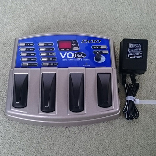 DOD ボーカルエフェクター VOTEC (kabuto) 自由が丘のエフェクター、PA