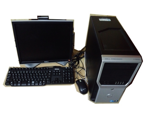 【終了】　DELL　デスクトップPC　PRECISION T1500+モニタ＋キーボード＋マウス　中古