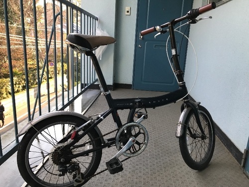 ローバーの折り畳み自転車 ハンドル タイヤ ブレーキなど交換済み Toshi 中目黒の折りたたみ自転車 の中古あげます 譲ります ジモティーで不用品の処分