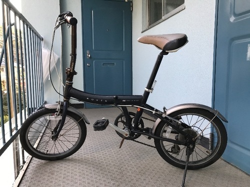 ローバーの折り畳み自転車 ハンドル タイヤ ブレーキなど交換済み Toshi 中目黒の折りたたみ自転車 の中古あげます 譲ります ジモティーで不用品の処分