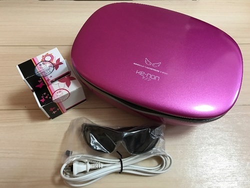 ケノン ver6.2 脱毛器 残94.8%以上】脱毛器 ケノン Ver6.2 シャインピンク