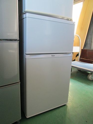 ハイアール ・2ドア冷凍冷蔵庫▼91L▼JR-N91J▼ワンルーム、お部屋に▼湯河原町・頓珍館▼▼3Q040417-3/