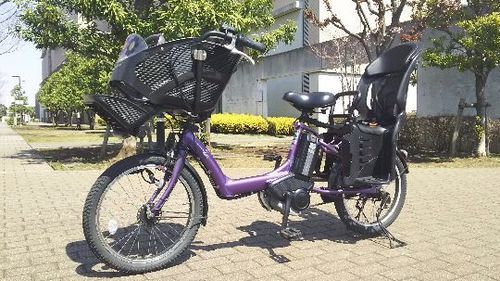 YAMAHA PASkissmini 子乗せ電動自転車 2013年製 ヤマハパスキスミニ おまけつき