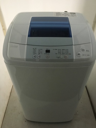 ハイアール　5キロ　洗濯機　2016年製　お譲りします