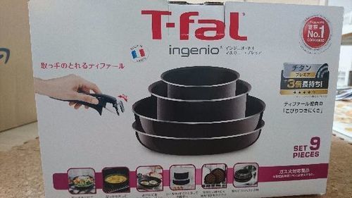 値下げしました！！！【新品・未開封】IH非対応ティファール鍋 フライパン9点セット