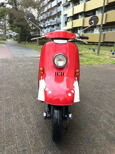 ホンダ、, AF52, ジュリオ、, 空冷バイク、2ストロークエンジン、両方のタイヤは非常に良い状態にあります。