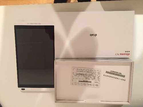 ★ドコモ Dtab 美品  格安SIM使えます！★