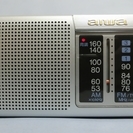 AIWA 高感度FM/AM ポータブルラジオ(ワイドFMも受信可)