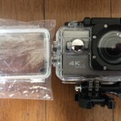 4K アクションカメラ スポーツカメラ 防水 ウェアラブルカメラ...