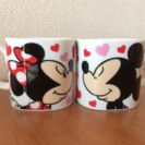 【お取引中】ミッキー&ミニーのマグカップ