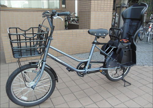【交渉中】★★　イオンバイク子供乗せ【ビルゴロッコ】！　使用頻度の極めて少ない美車！　ＢＢＡ適合　ＯＧＫ製チャイルドシート！お届けいたします！　㊟電動アシストではありません　★★