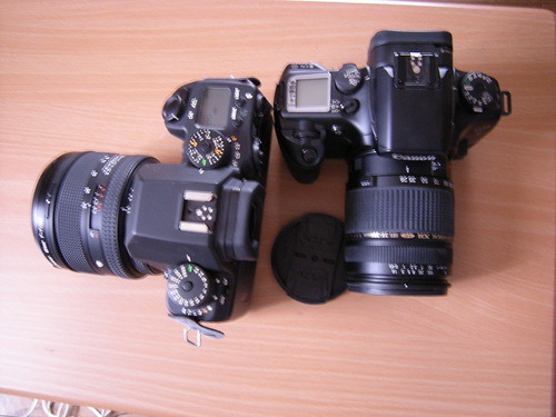 Contax N1 + Vario-Sonnar 24-85mm F3.5-4.5 ックス eos7+レンズおまけ