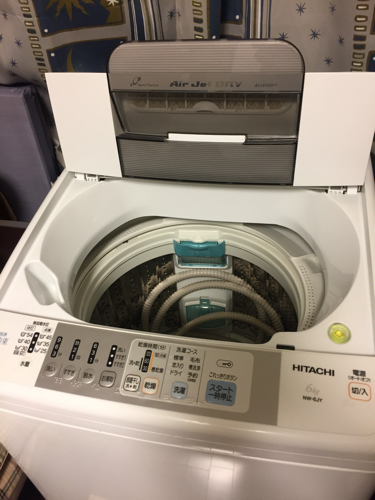 HITACHI 全自動洗濯機 白い約束 6kg (2009年製)